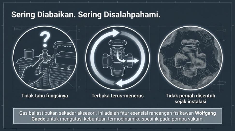 gas ballast - fungsi dan peran