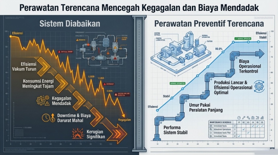 preventive maintenance central vacuum 